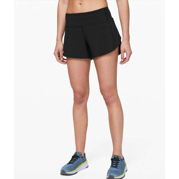 Lululemon Run Times Short II 4" Inseam Women’s Size 4 Running Activewear - Picture 1 of 7
